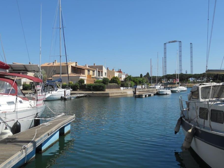Raisin D'Or, T2, Parking, Piscine Apartment Agde Bagian luar foto
